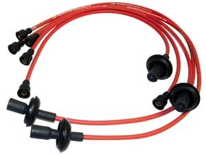 EMPI 9411 EMPI Silicone Wire Set, Copper Core, RED
